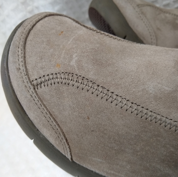 Women's Dansko Eartha Tan Suede Mules Slip Resistant Sz 41EU - Picture 9 of 9